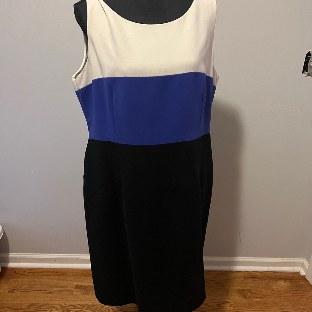 Kasper multi color dress size 16